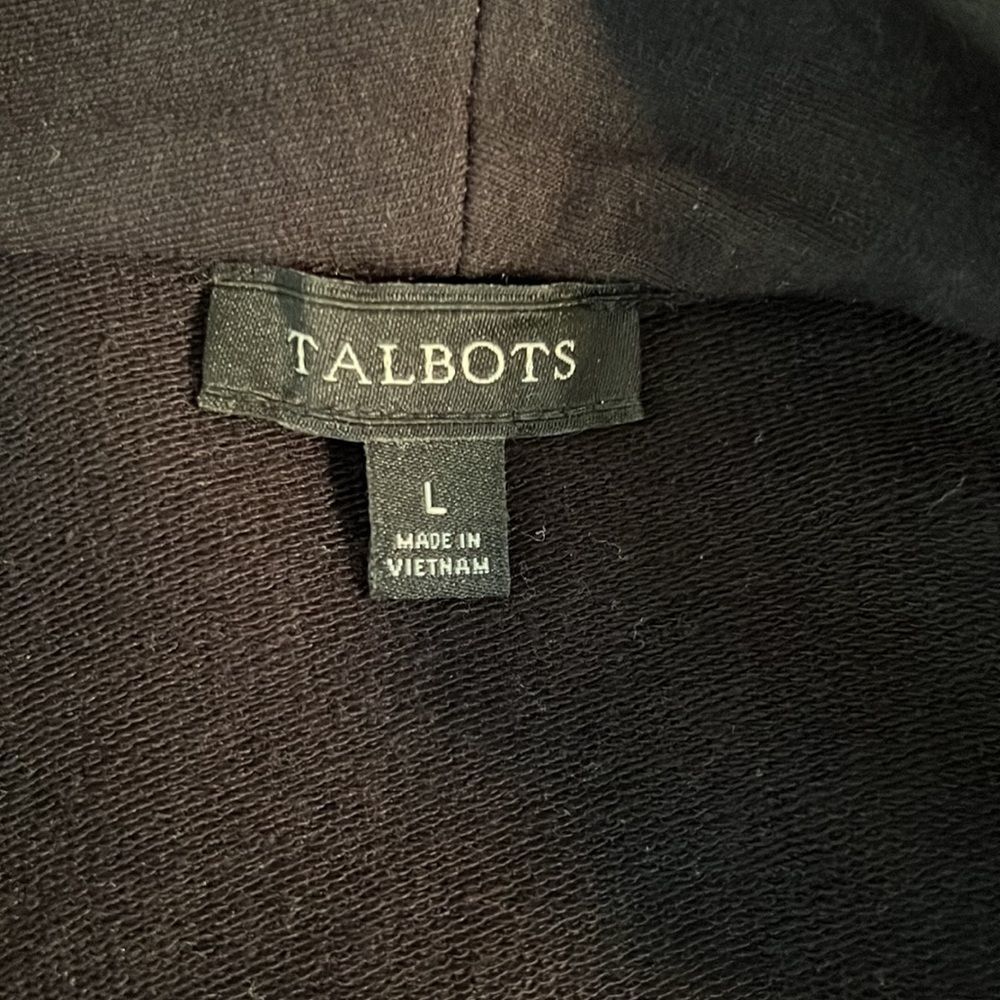 Talbots Micro Modal Stretch Open Front Cardigan S… - image 6